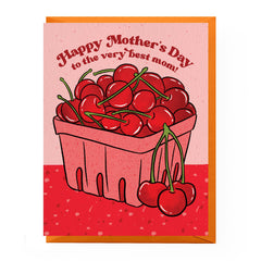 Cherry Mom Mother's Day Card