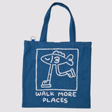"Walk More Places" Tote Bag