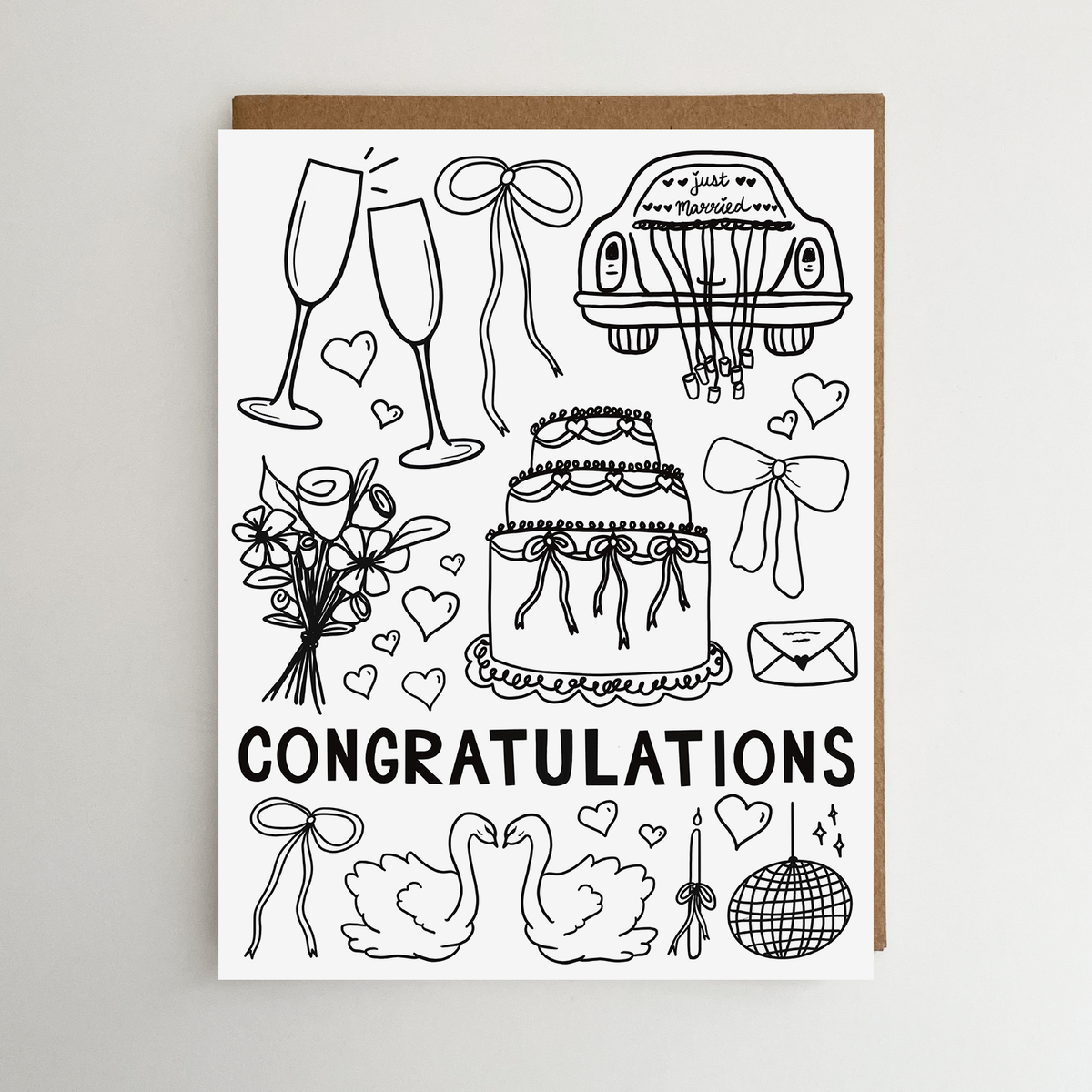 Wedding Congratulations Card