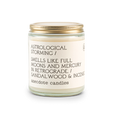 Astrological Storming (Sandalwood & Incense) Candle