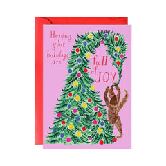 Naughty Puppy - Holiday Greeting Card