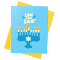 Love and Light Hanukkah Card