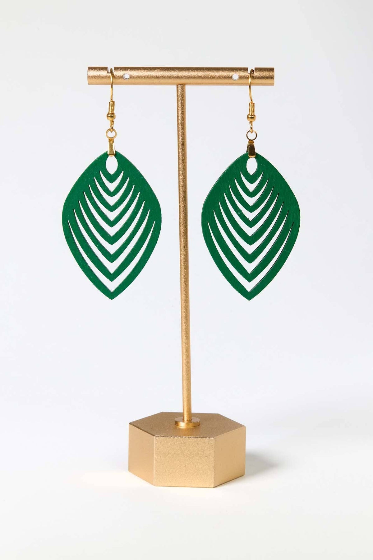 Vanessa Kelly Green Earrings