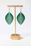 Vanessa Kelly Green Earrings