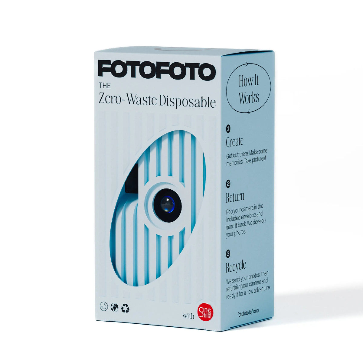 Fotofoto "Atlas" | Sustainable Disposable Camera