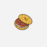 Lox Bagel 1" Enamel Pin