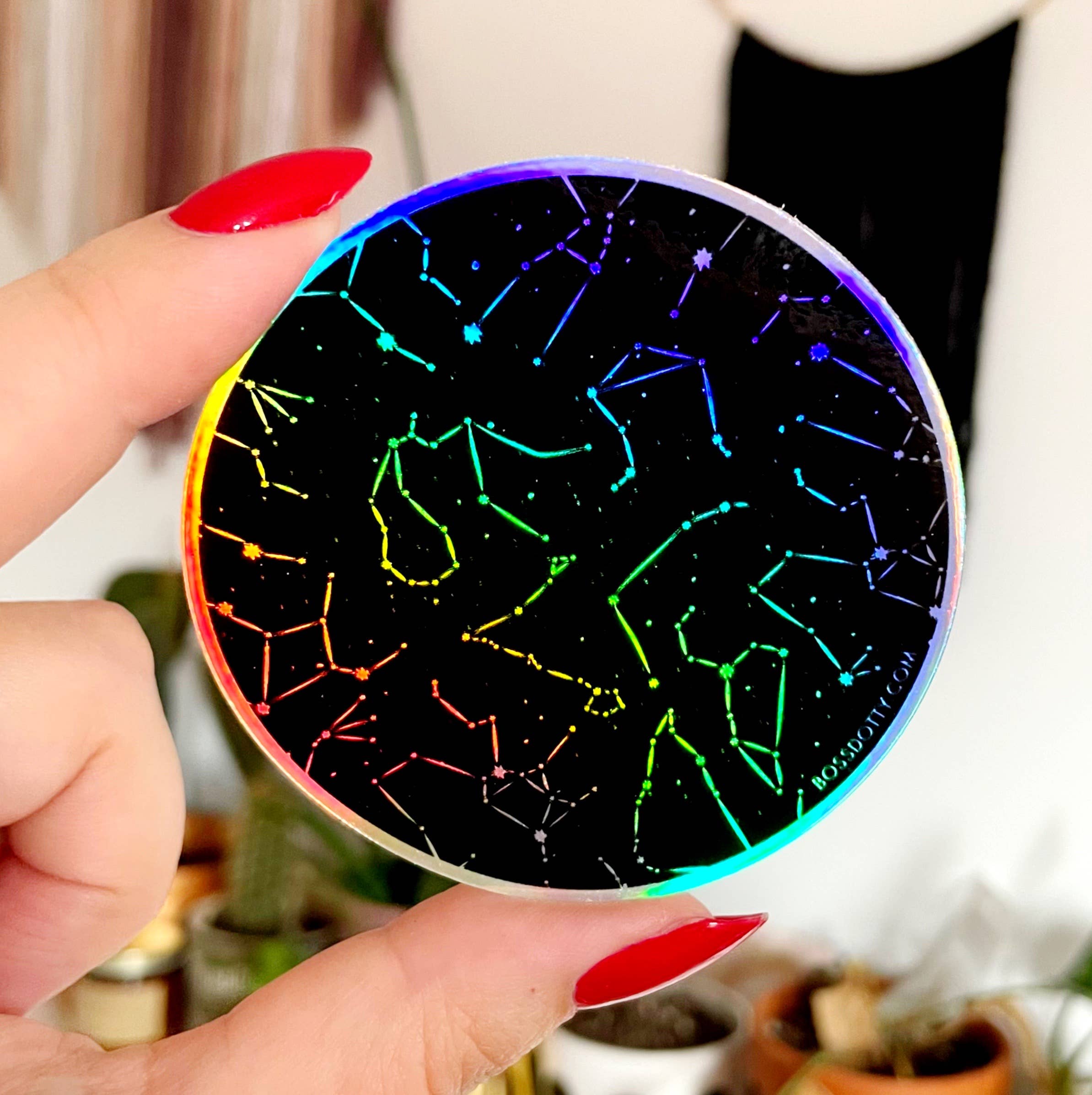 Constellations Holographic Sticker