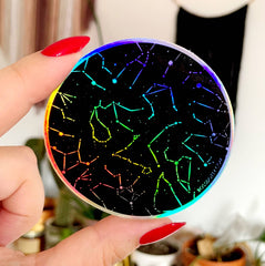 Constellations Holographic Sticker