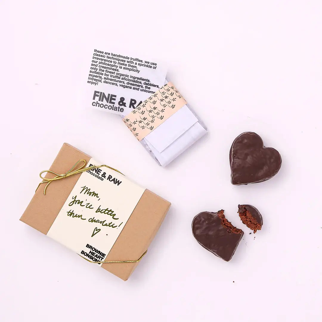 Brownie Heart Bonbons