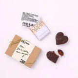 Brownie Heart Bonbons