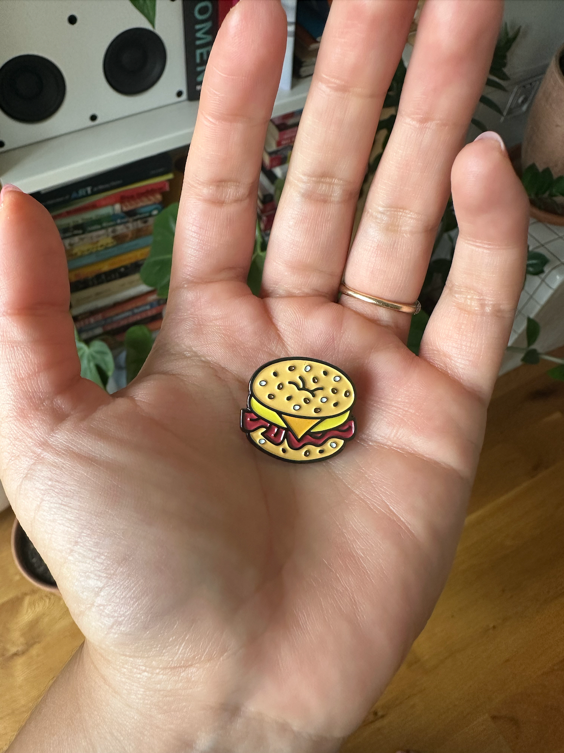 Bacon Egg and Cheese 1" Enamel Pin