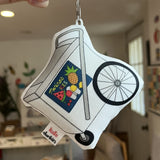 Marinos Italian Ices Cart Keychain