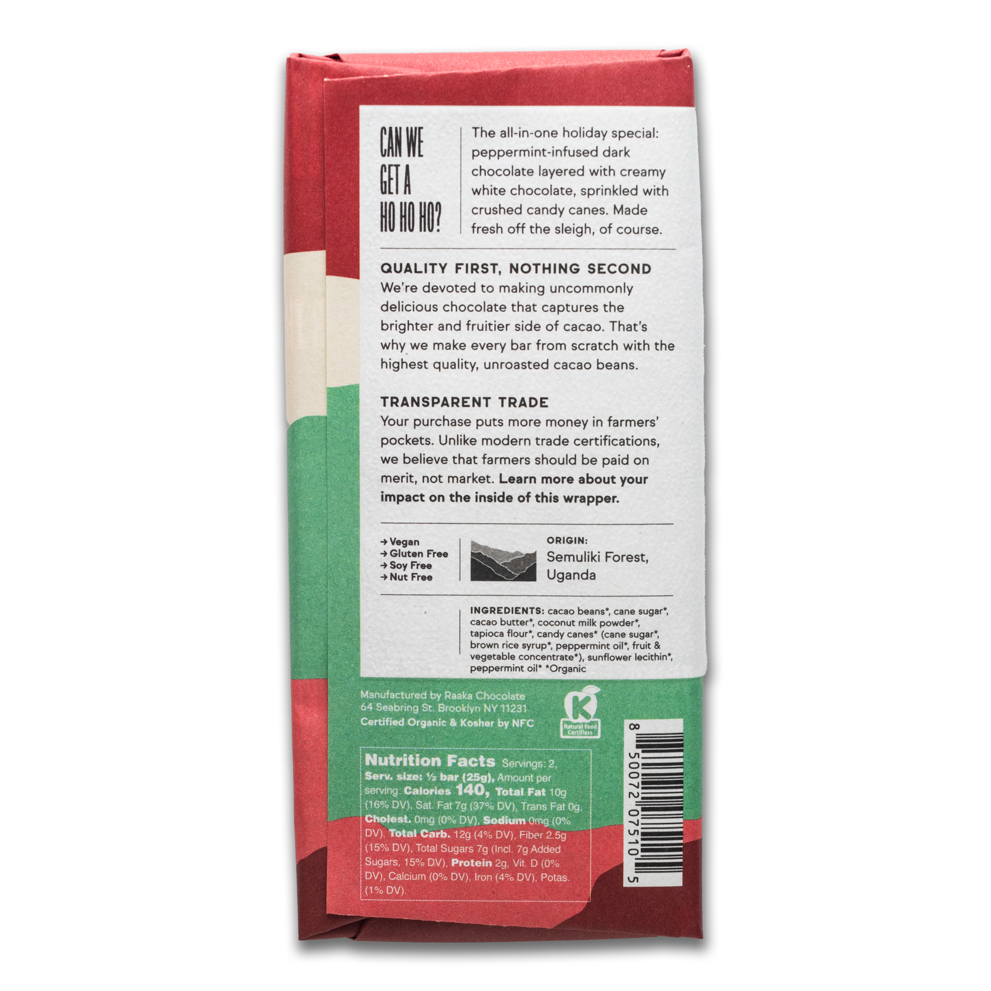 Peppermint Bark Bar - Christmas Holiday Limited Batch