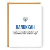 Hanukkah Definition Illustration - Hanukkah Card
