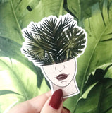 Plant Head Sticker
