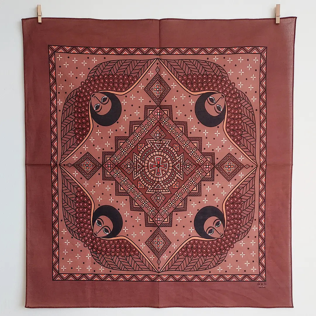 Mystical Afro Angels Ethiopian-Inspired Bandana