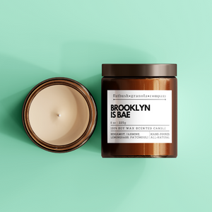 Brooklyn is Bae 100% Soy Wax Candle 8oz