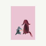Woof Woof Mothers Day Greeting Card