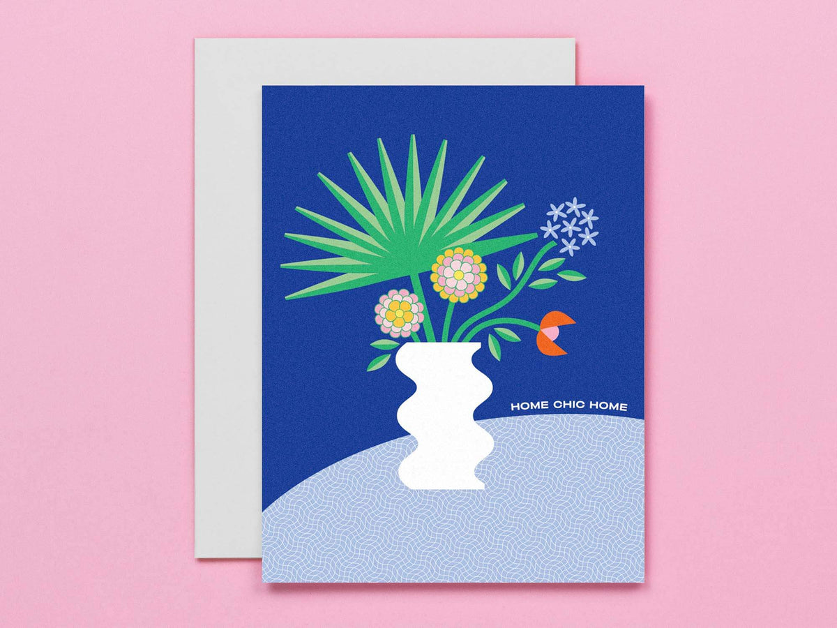 Home Chic Home Tropical Housewarming Card