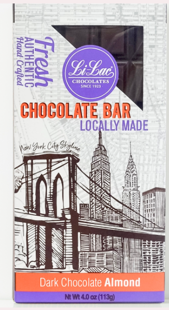 Gourmet Boxed Chocolate Bars (Dark Chocolate Almond)