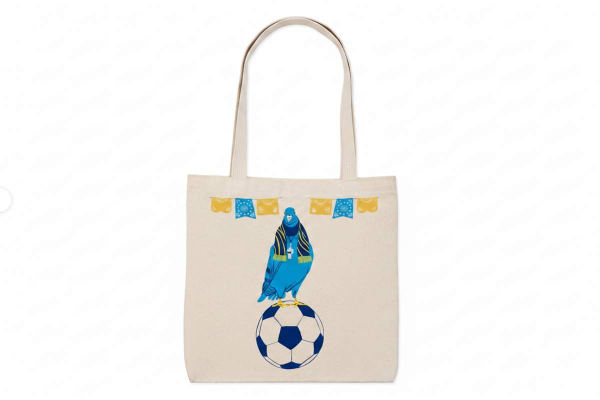 Pigeon Soccer Tote