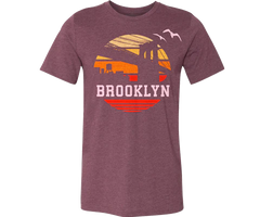 Orange Sunrise Brooklyn T-Shirt