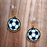 Soccer Ball Earrings