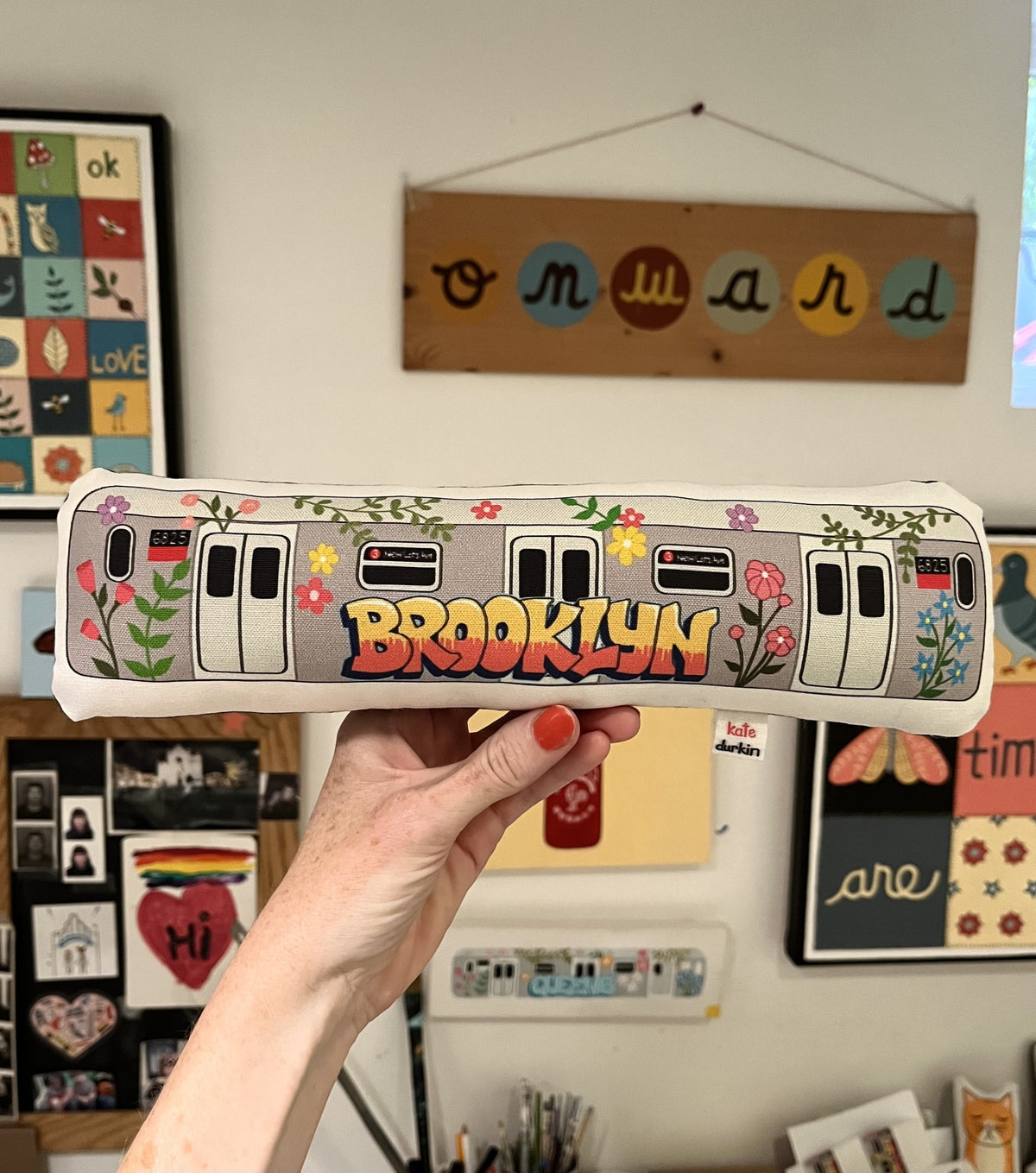 Plush Brooklyn Subway