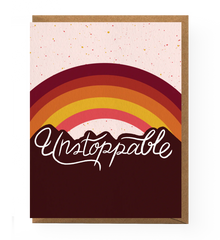 Unstoppable Greeting Card